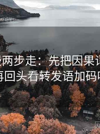 风车动漫两步走：先把因果词换中性，再回头看转发语加码吗