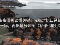 虫虫漫画读懂关键：先抓对比口径统一吗，再把轴线读全（写作也能用）